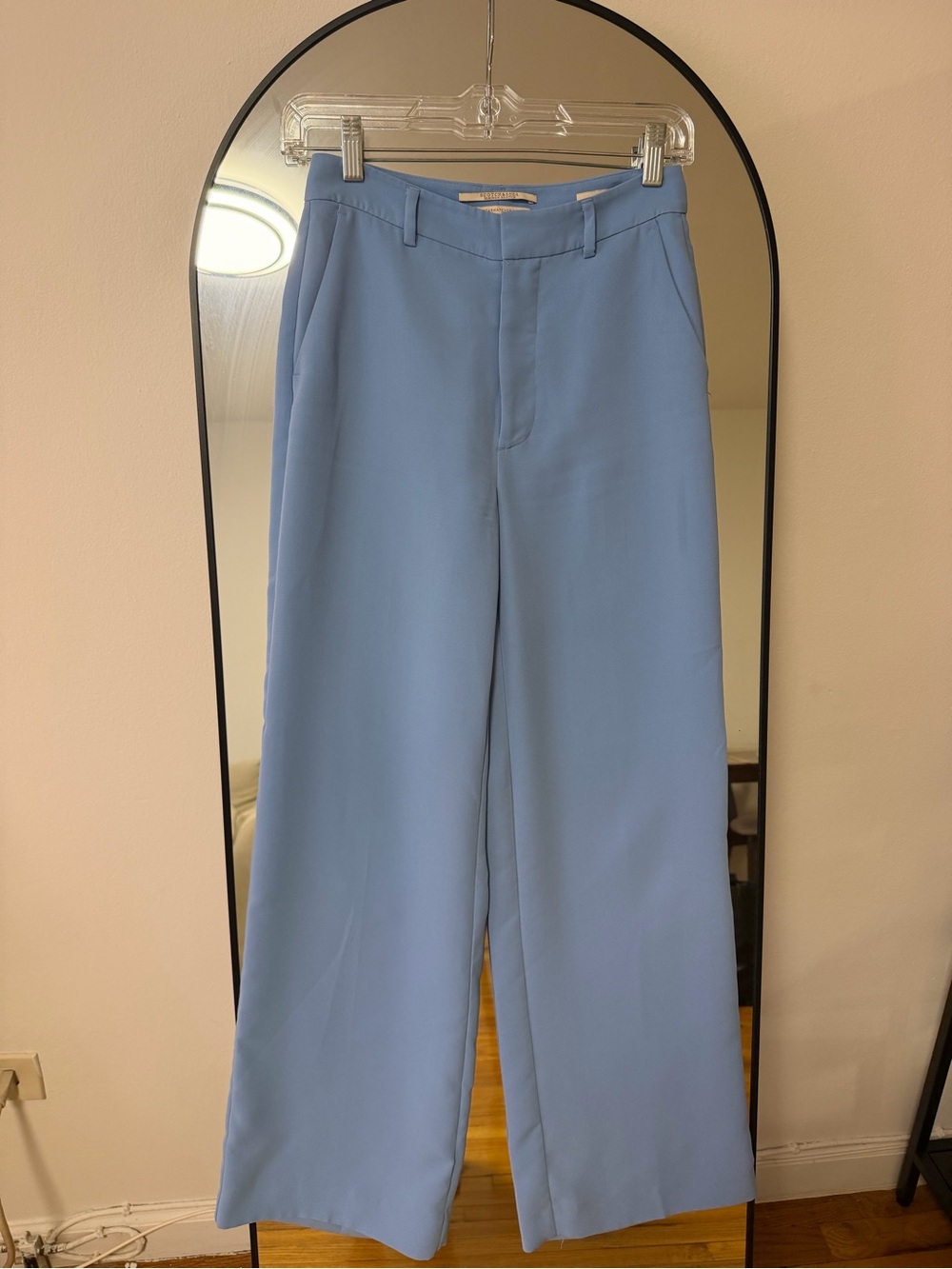 Scotch & Soda Edie Tailored Wide-Leg Trouser in Starwatcher